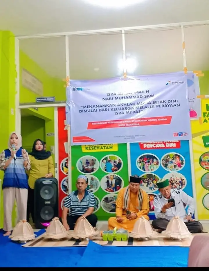 melaksanakan perayaan Isra Mi'raj Nabi Muhammad SAW dengan Tema Menanamkan Akhlak Mulia sejak dini dimulai dari Keluarga. yang kegiatan ini di hadiri oleh orang tua siswa Sekolah anak percaya diri